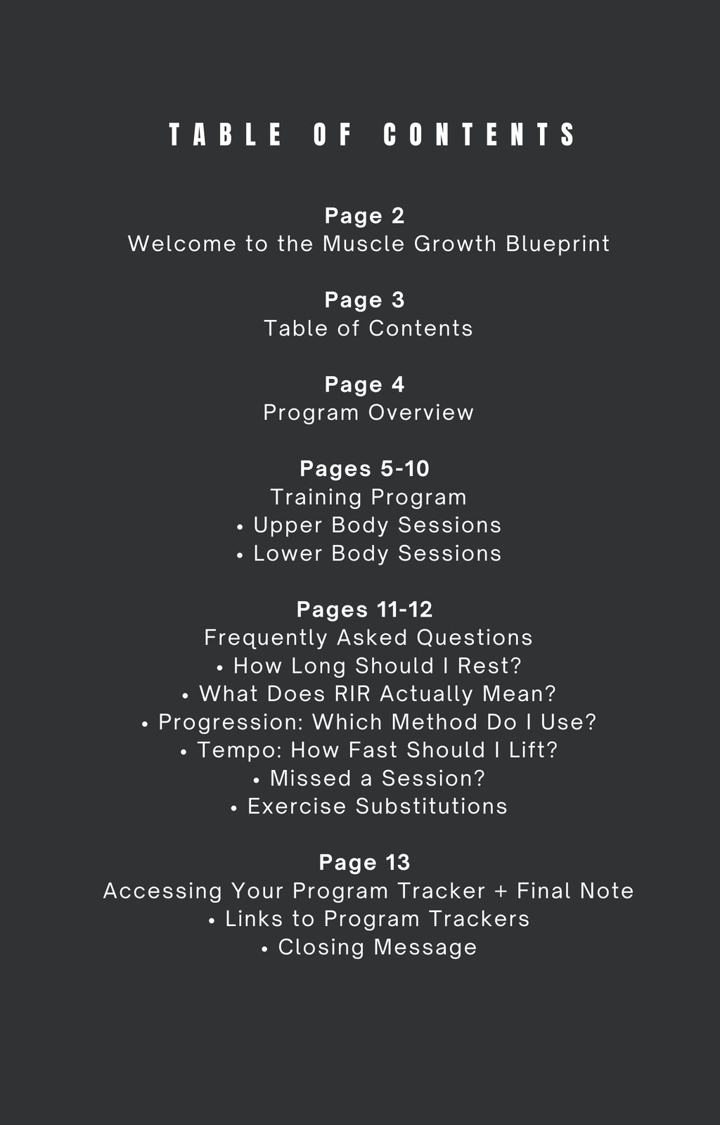 The Muscle Growth Blueprint